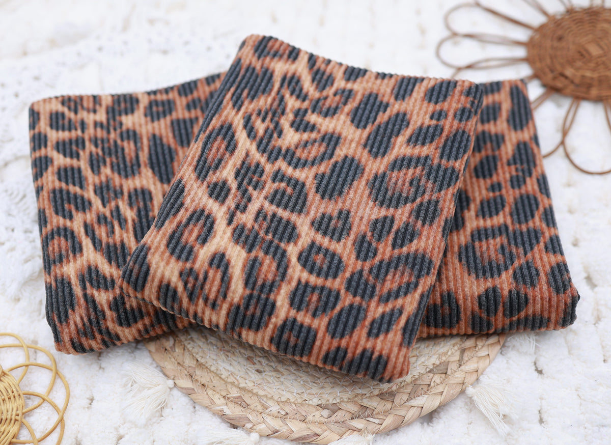 (Urban Rib) Brown Leopard