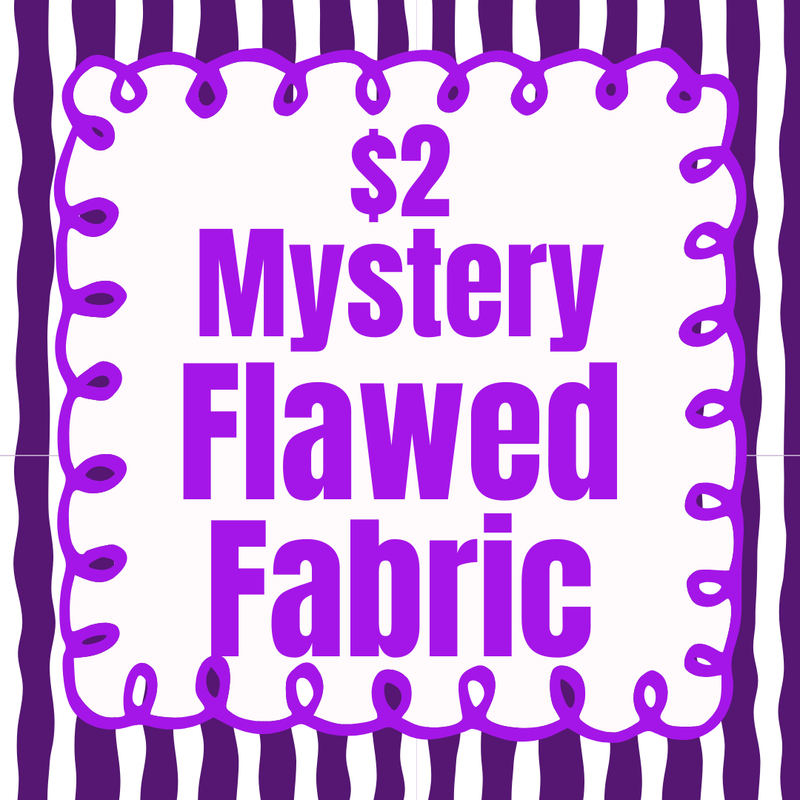 $2 Mystery Flawed Fabric Pieces