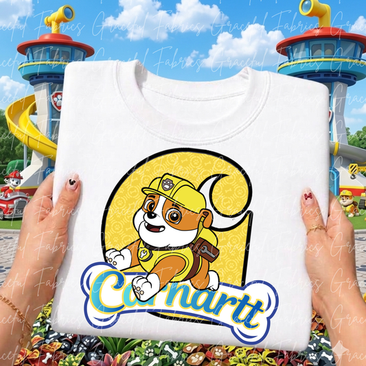 Puppy Rubble DTF Transfer CH003